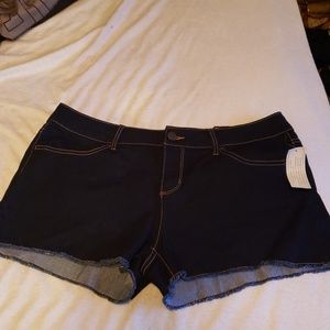 Dark Denim cutoff shorts - Size 17
